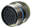 ITT Cannon Series III Fiber Optic Connector, 38999-Style